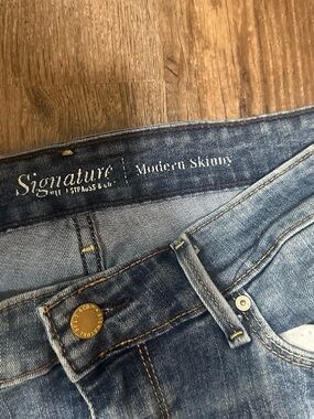 Signature Modern Skinny Jeans in Light Blue Wash